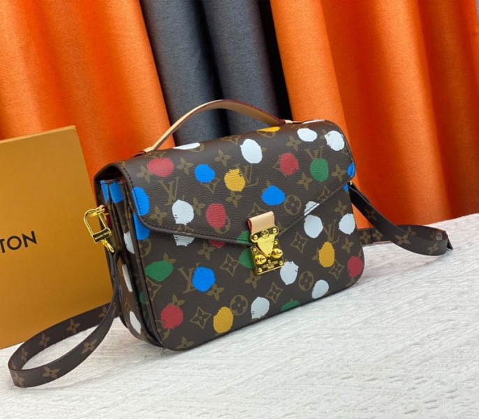 Louis Vuitton X YK Monogram Canvas Metis Handbag