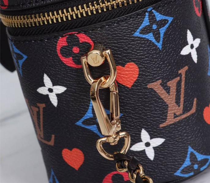 Louis Vuitton Game On Vanity PM Bag In Black
