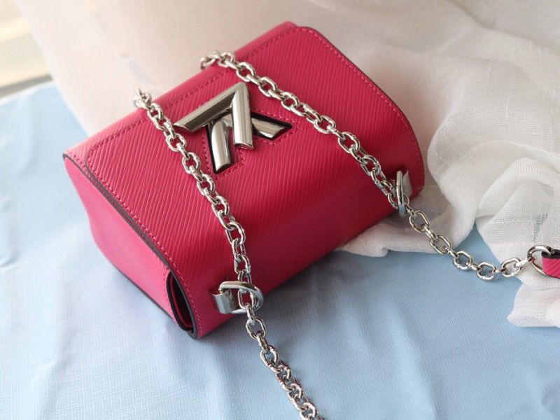 Louis Vuitton Epi Leather Twist Mini Bag In Pink