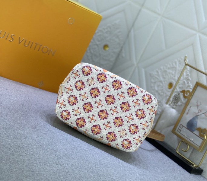 Louis Vuitton LV By The Pool Monogram Tiles Canvas NeoNoe BB Bag In Coral