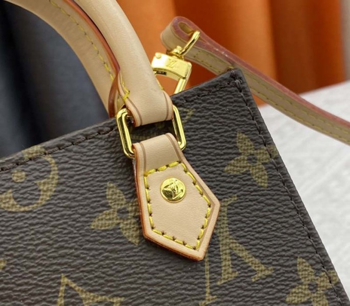 Louis Vuitton X YK Monogram Canvas Petit Sac Plat In Pumpkin