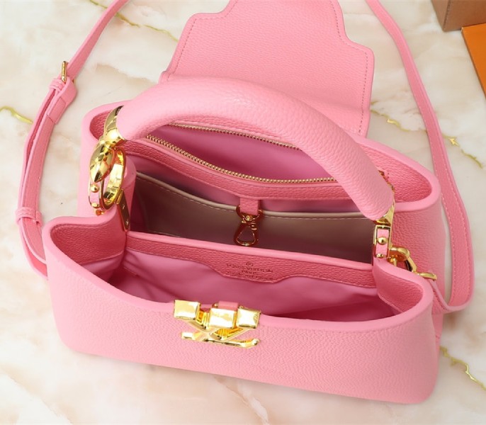 Louis Vuitton Capucines BB Handbag In Pink