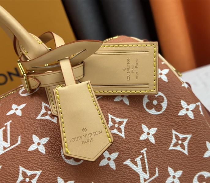 Louis Vuitton Speedy P9 Bandouliere 30 Bag In Camel
