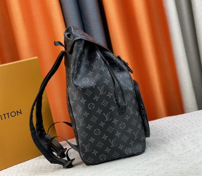 Louis Vuitton Monogram Eclipse Montsouris Backpack