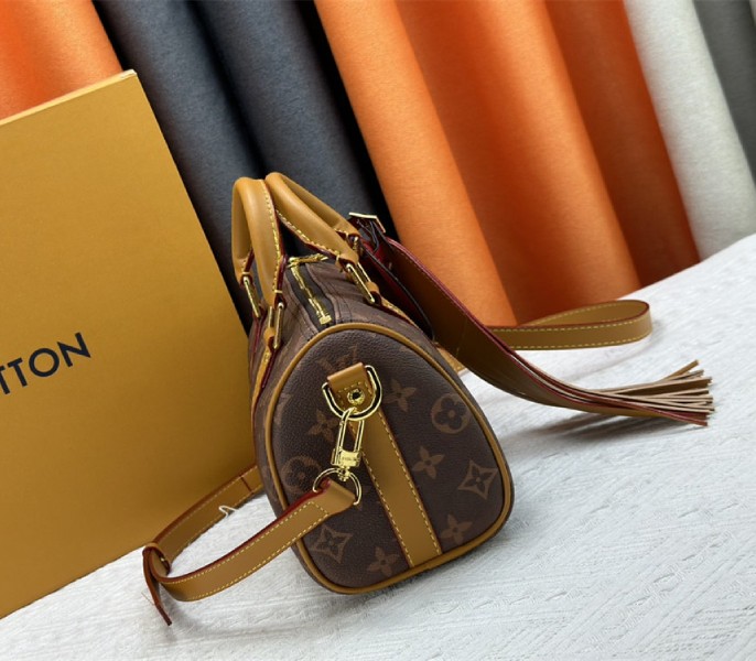 Louis Vuitton Monogram Dust Canvas Keepall Bandouliere 25 City Bag In Aged Natural