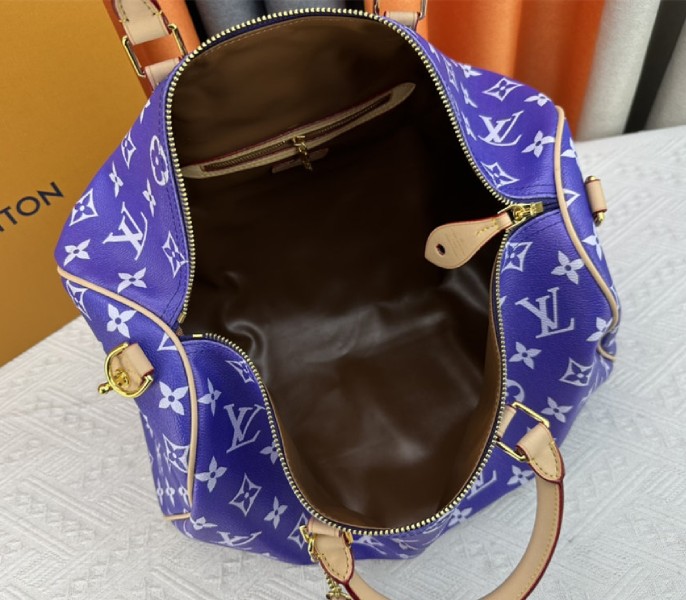 Louis Vuitton Speedy P9 Bandouliere 40 Bag In Amethyst Purple