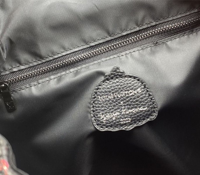 Louis Vuitton X YK Christopher Backpack In Red Infinity Dots