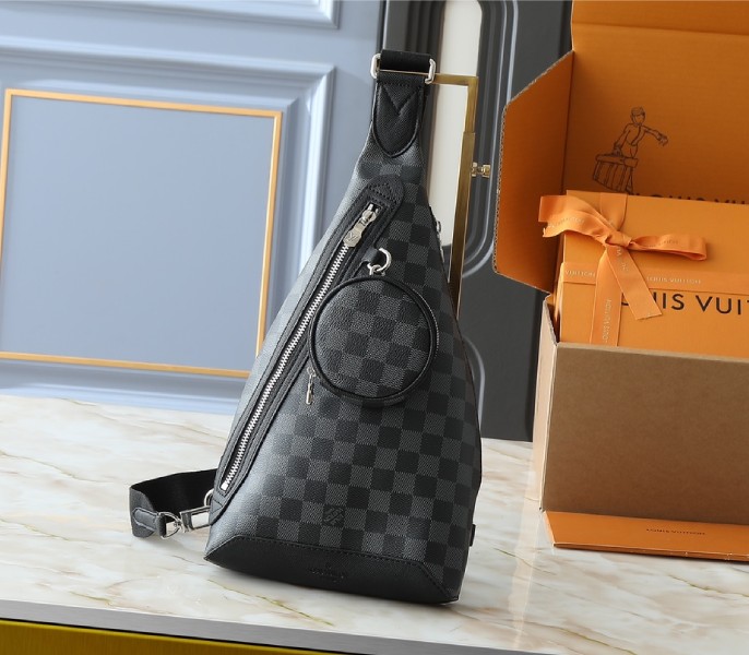 Damier Graphite Canvas Duo Slingbag