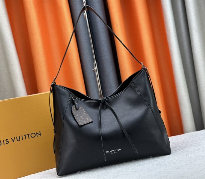 Louis Vuitton CarryAll Vibe MM In Black