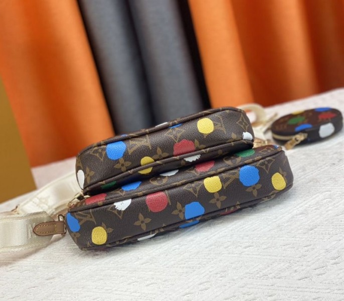 Louis Vuitton X YK Monogram Canvas Multi Pochette Accessoires
