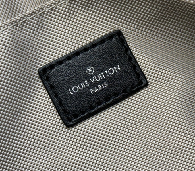 Louis Vuitton Brushed Monogram Keepall Bandouliere 25 City Bag In Black