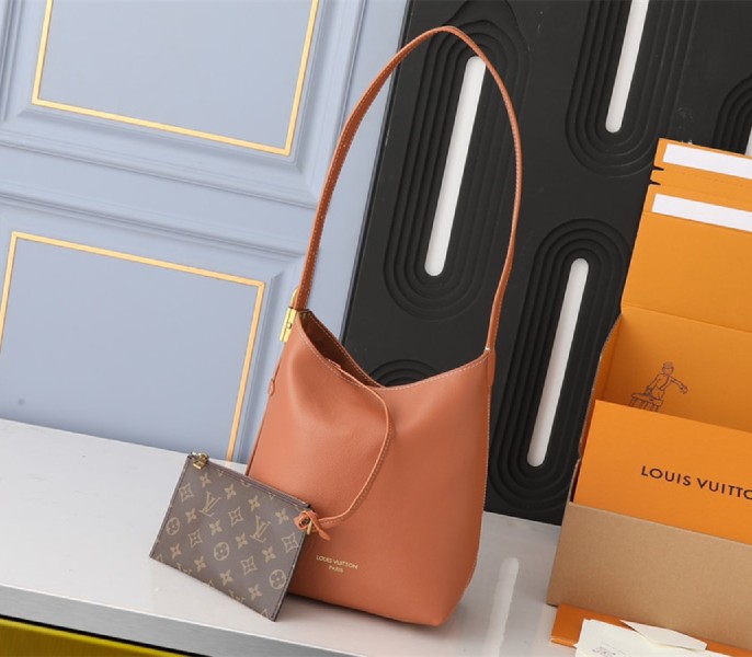 Louis Vuitton Low Key PM Hobo In Cognac Brown