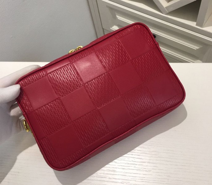 Louis Vuitton Troca PM Bag In Red