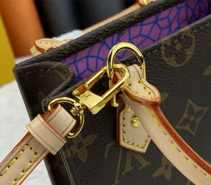 Louis Vuitton X YK Monogram Canvas Petit Sac Plat In Pumpkin