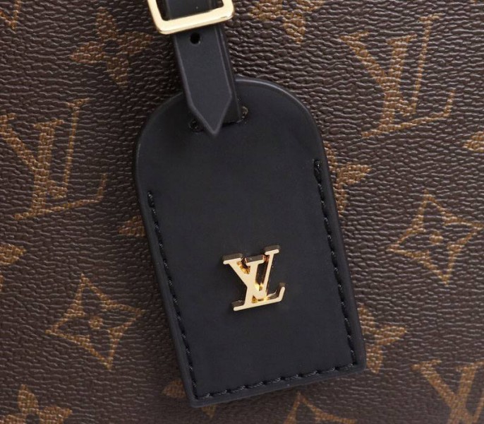 Louis Vuitton Monogram Canvas Odeon PM Bag In Black