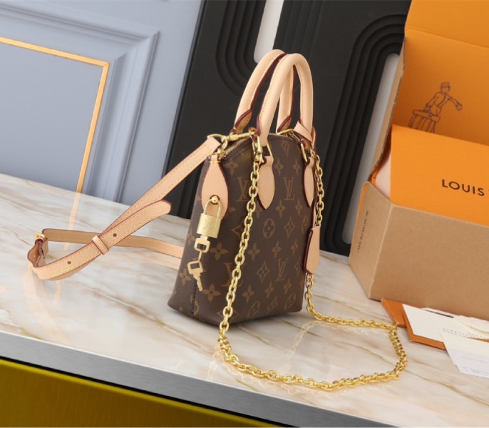 Louis Vuitton Monogram Canvas Lockit BB Bag