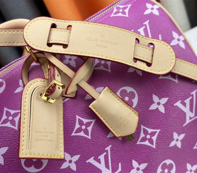 Louis Vuitton Speedy P9 Bandouliere 40 Bag In Pink Purple