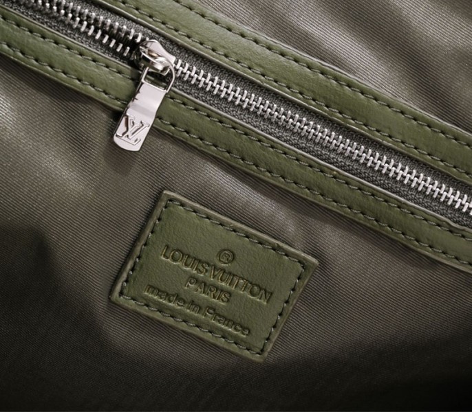 Louis Vuitton Aerogram Keepall Bandouliere 50 Travel Bag In Khaki