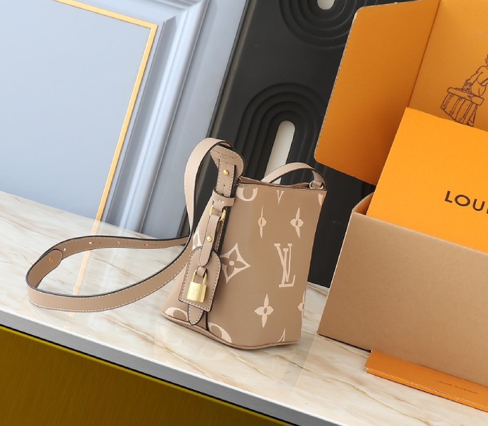 Monogram Empreinte All In BB In Tourterelle Gray