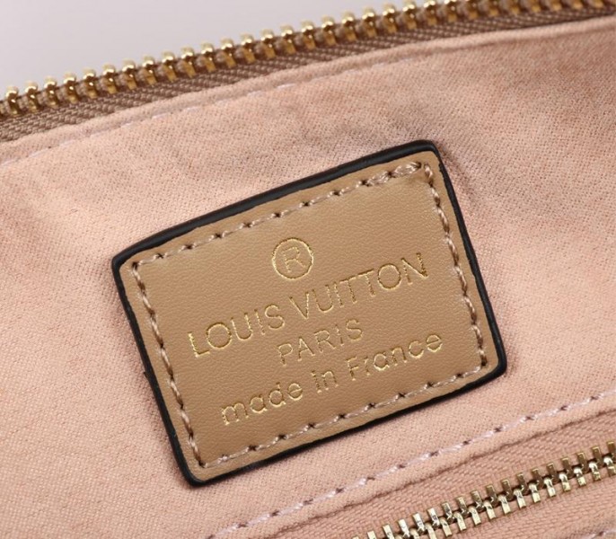 Louis Vuitton Monogram Empreinte Leather Speedy Bandouliere 25 Handbag In Tourterelle Gray