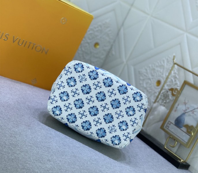 Louis Vuitton LV By The Pool Monogram Tiles Canvas NeoNoe BB Bag In Lagoon Blue