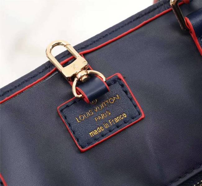 Louis Vuitton Monogram Empreinte Giant Onthego GM Tote In Navy Blue