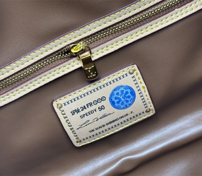 Louis Vuitton Speedy P9 Bandouliere 50 Bag In Blue