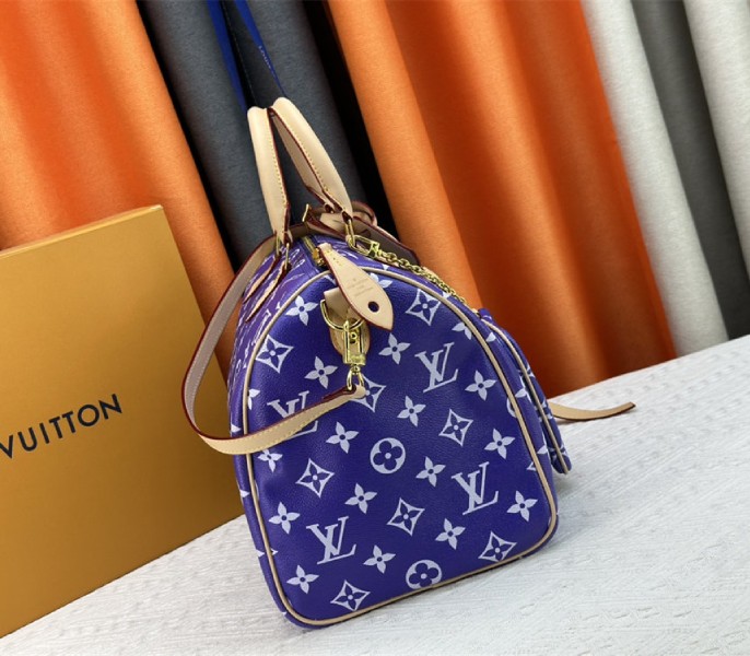 Louis Vuitton Speedy P9 Bandouliere 40 Bag In Amethyst Purple