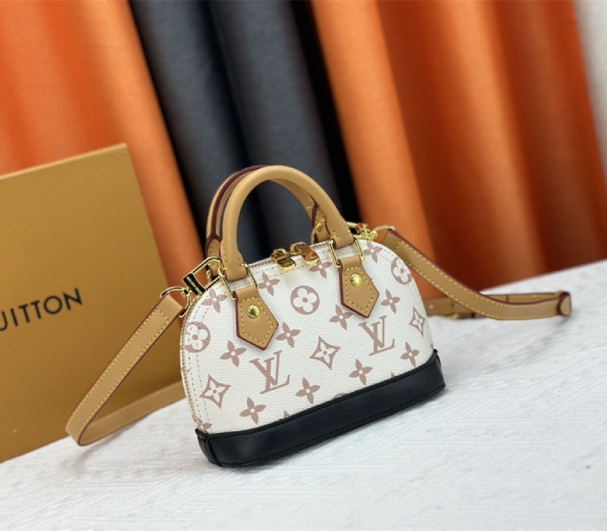 Louis Vuitton Monogram Dune Canvas Nano Alma Bag