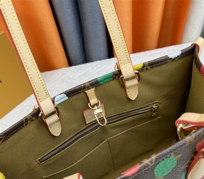 Louis Vuitton X YK Monogram Canvas Onthego MM Tote