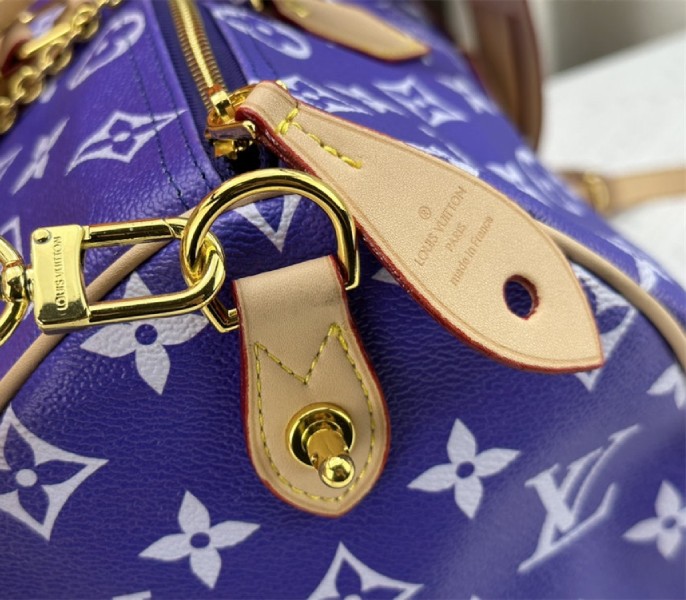 Louis Vuitton Speedy P9 Bandouliere 40 Bag In Amethyst Purple