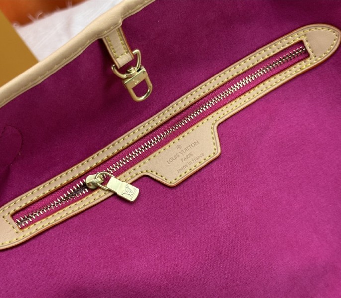 Louis Vuitton X TM Monogram Canvas Neverfull MM