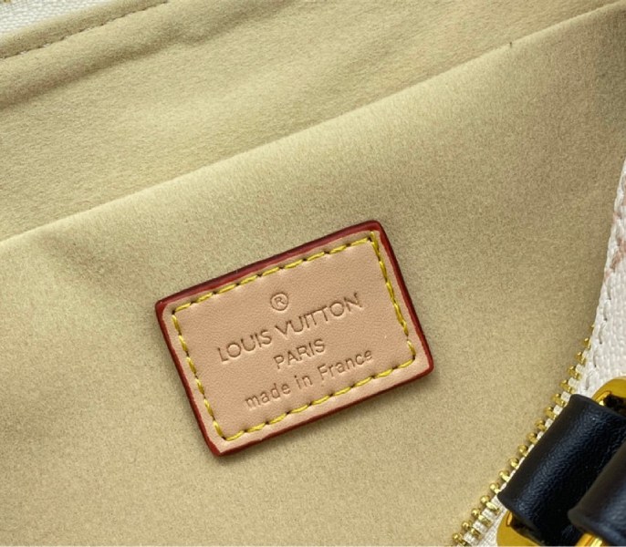 Louis Vuitton Monogram Dune Canvas Speedy 20 Handbag With Jacquard Strap