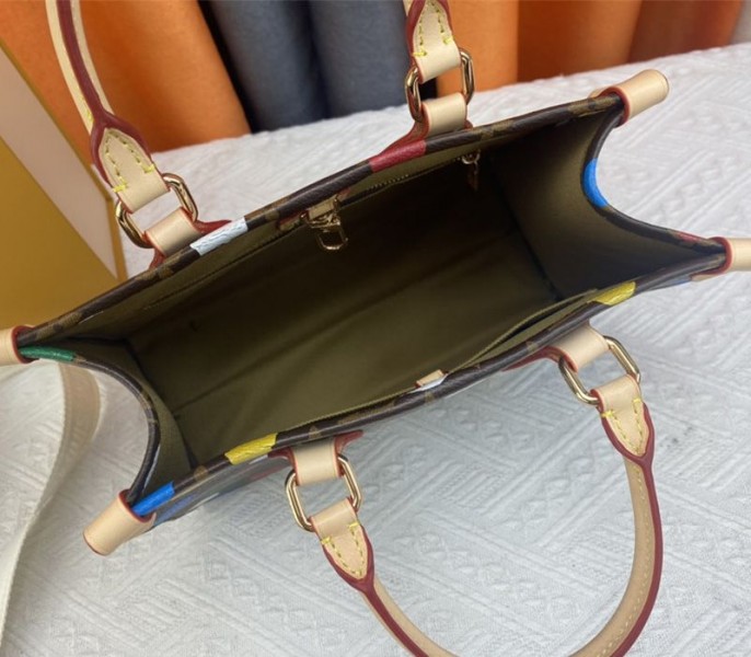 Louis Vuitton X YK Monogram Canvas Onthego PM Tote