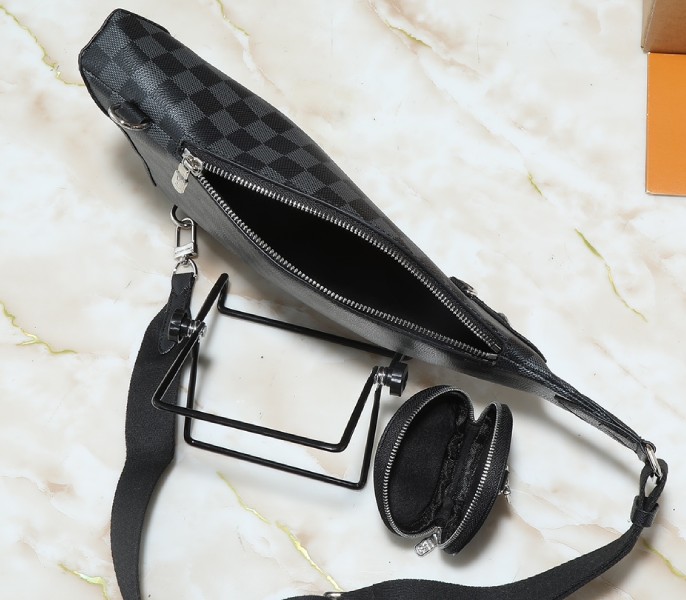 Damier Graphite Canvas Duo Slingbag