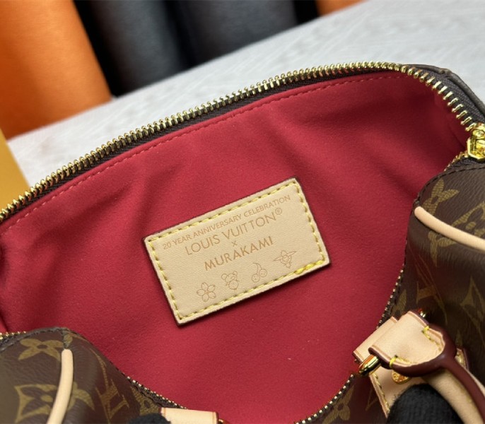 Louis Vuitton X TM Monogram Canvas Speedy Bandouliere 20