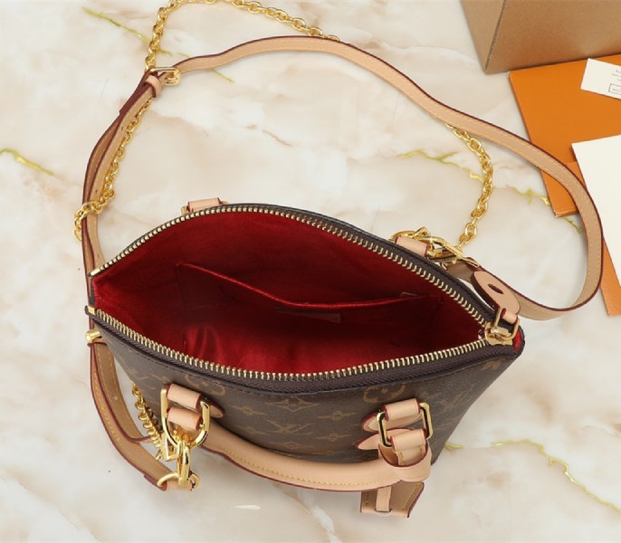 Louis Vuitton Monogram Canvas Lockit BB Bag