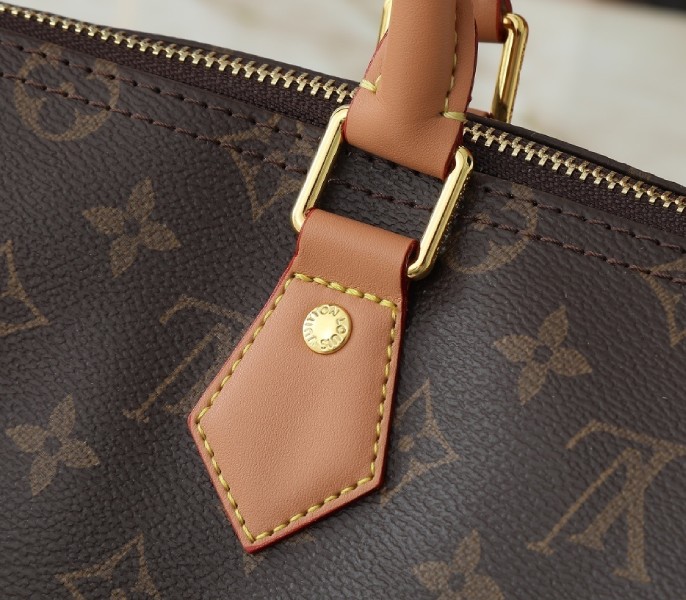 Monogram Canvas Speedy Soft 30 Lucky