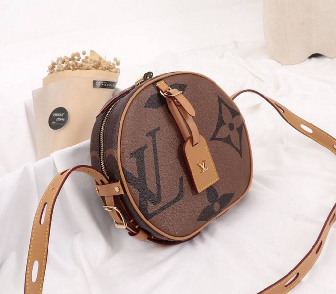 Louis Vuitton Monogram Reverse Canvas Boite Chapeau Souple Bag