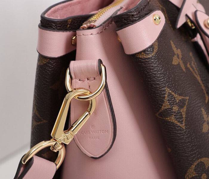 Louis Vuitton Monogram Canvas Soufflot BB Bag In Peach
