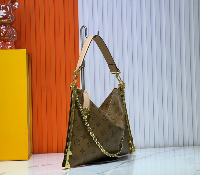 Monogram Reverse Canvas Lucky Trunk