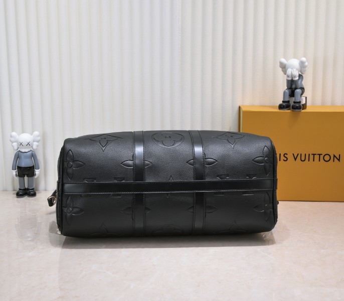 Monogram Empreinte Keepall Bandouliere 45 In Black