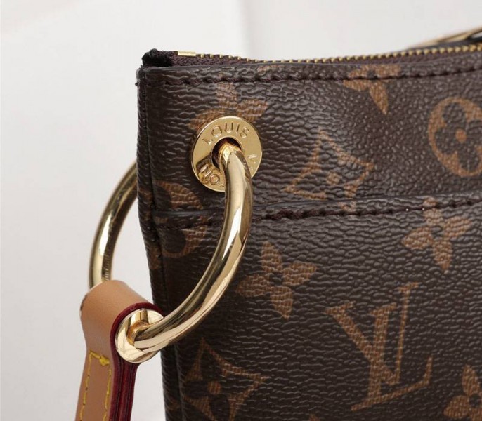 Louis Vuitton Monogram Canvas Odeon PM Bag In Natural