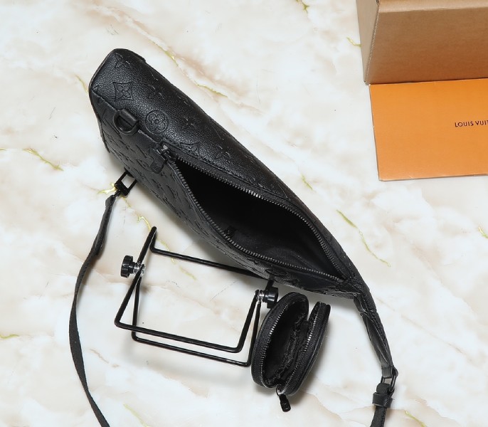 Taurillon Leather Duo Slingbag