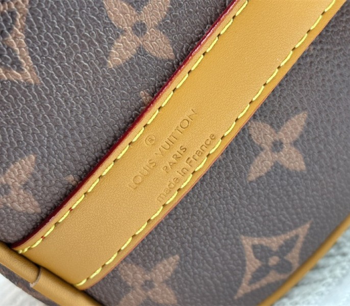 Louis Vuitton Monogram Dust Canvas Keepall Bandouliere 25 City Bag In Aged Natural