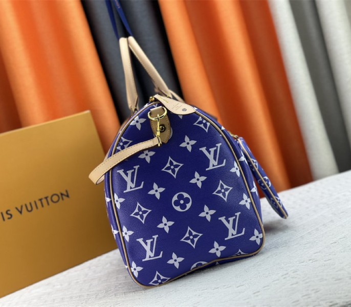 Louis Vuitton Speedy P9 Bandouliere 50 Bag In Amethyst Purple