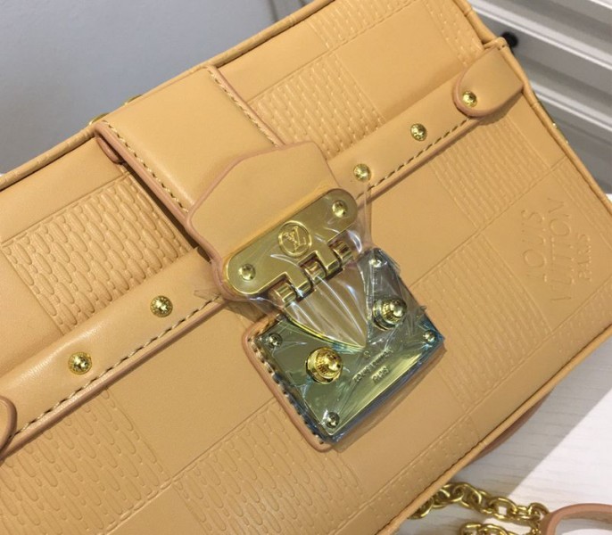 Louis Vuitton Troca PM Bag In Beige