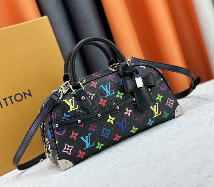 Louis Vuitton X TM Multicolored East West In Black