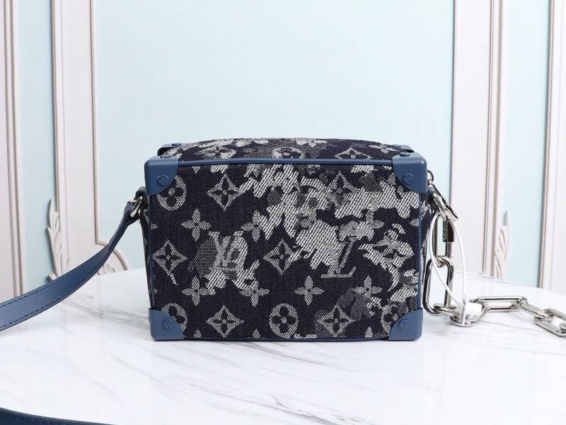 Louis Vuitton Monogram Tapestry Canvas Mini Soft Trunk Bag