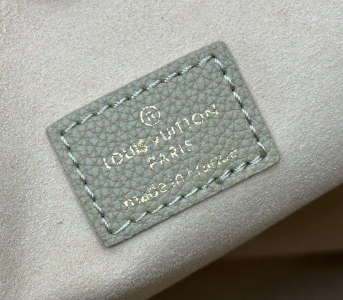 Louis Vuitton Low Key MM Hobo In Limestone Gray